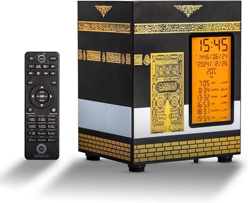 Kaaba shaped azan clock - azan, for