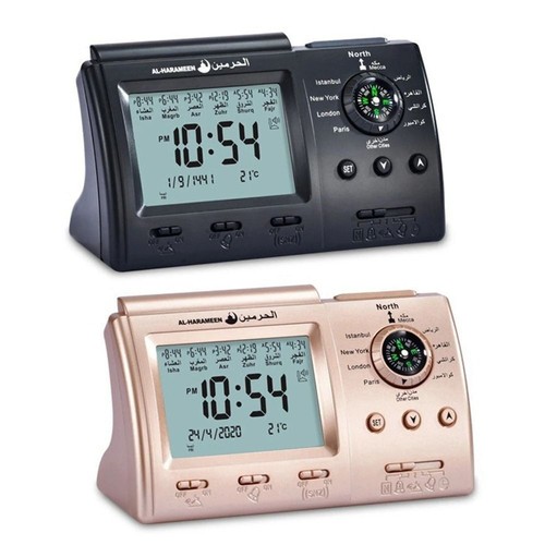 Digital muslim table clock for - table,