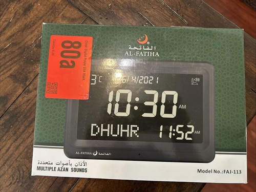 Azan clock automatic - azan, clock,