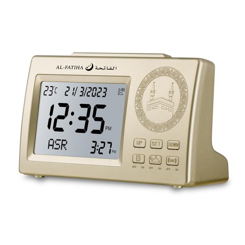 Muslim azan clock - clock,, table