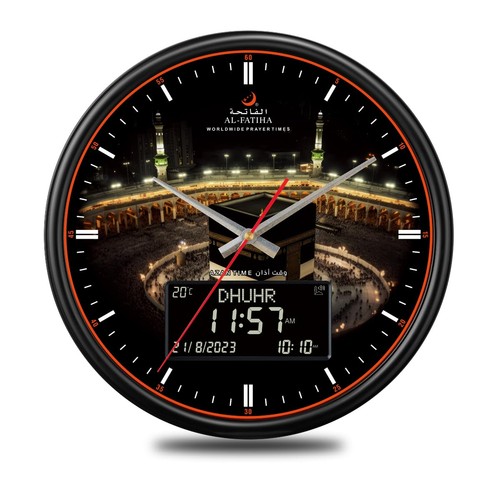 Azan clock led muslim - led, prayer